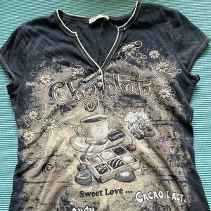 chocolate tee